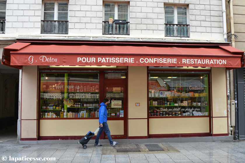 G Detou Paris Patisserie Bedarf Confiserie Restauration Shopping Tipp